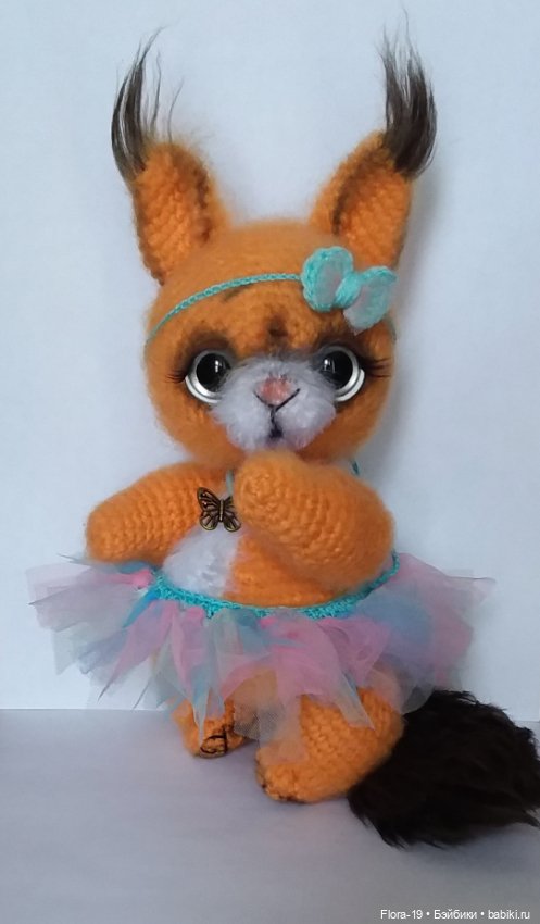 Мои белочки-девочки — Вязаные игрушки и амигуруми: крючком (фото 4)