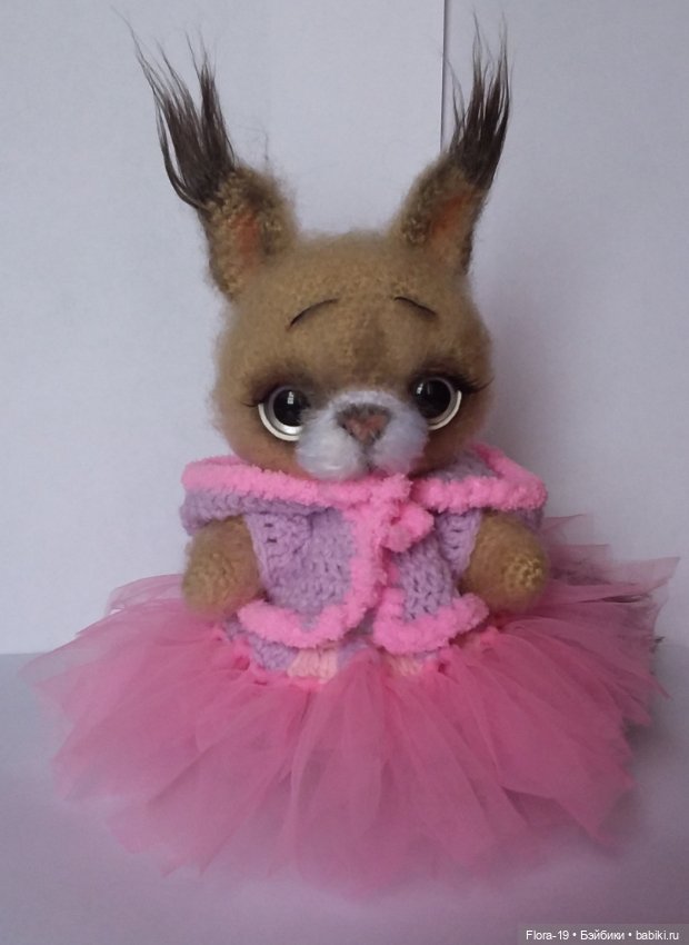 Мои белочки-девочки — Вязаные игрушки и амигуруми: крючком (фото 7)