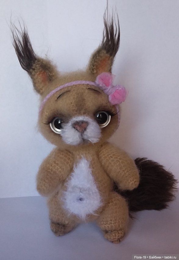 Мои белочки-девочки — Вязаные игрушки и амигуруми: крючком (фото 6)