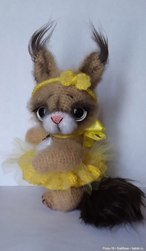 Мои белочки-девочки — Вязаные игрушки и амигуруми: крючком