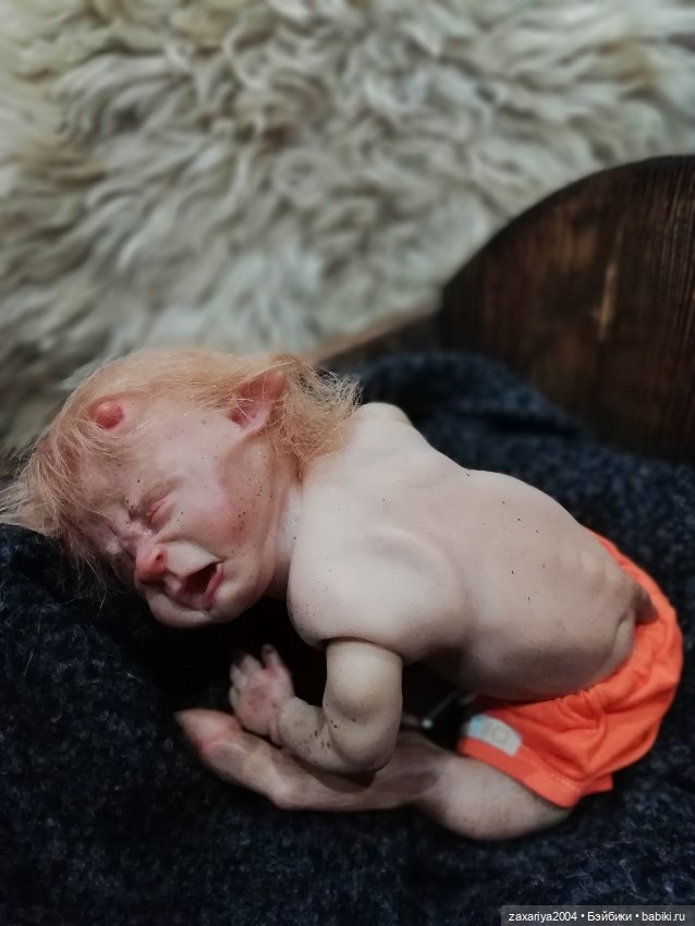 Фавн - Пыжик. Кукла реборн Рязановой Елены (фото 9)