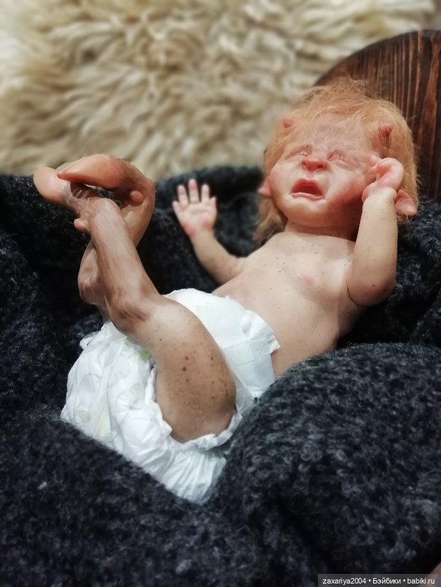 Фавн - Пыжик. Кукла реборн Рязановой Елены (фото 4)