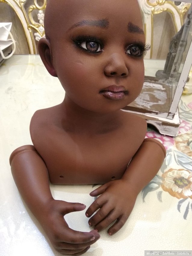 Реставрация фарфоровой куклы (фото 2)