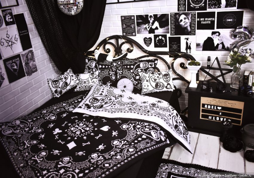 Комнатка Адель — Румбоксы и кукольные интерьеры: фото