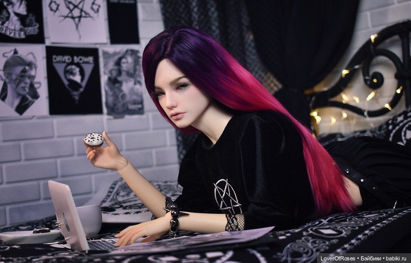 Комнатка Адель — Румбоксы и кукольные интерьеры: фото (фото 3)