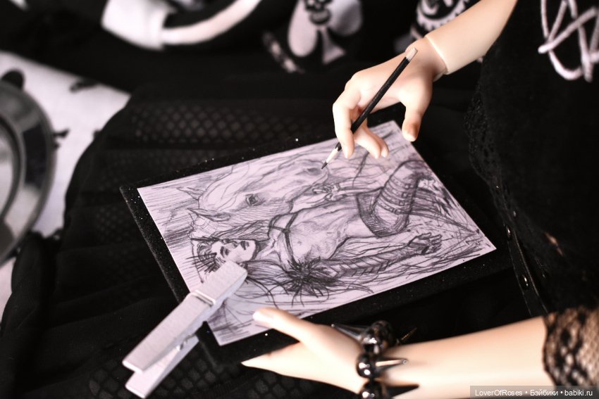 Комнатка Адель — Румбоксы и кукольные интерьеры: фото (фото 7)