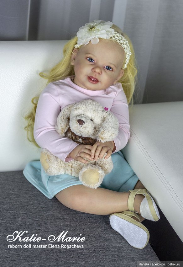Кукла-реборн Кэти (kit Katie-Marie by Ann Timmerman) (фото 4)