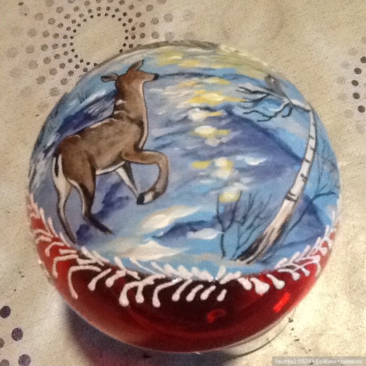 Лучше поздно, чем никогда... Новогодние, ёлочные шары