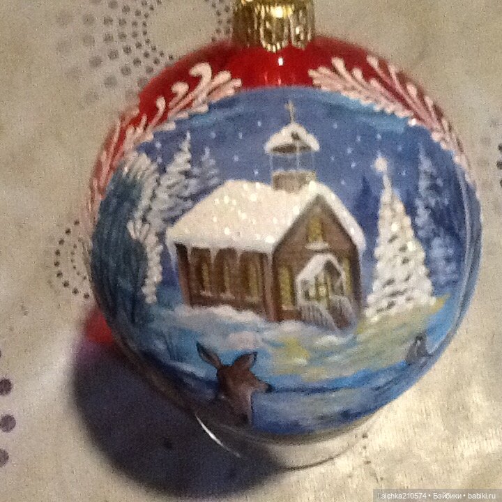 Лучше поздно, чем никогда... Новогодние, ёлочные шары