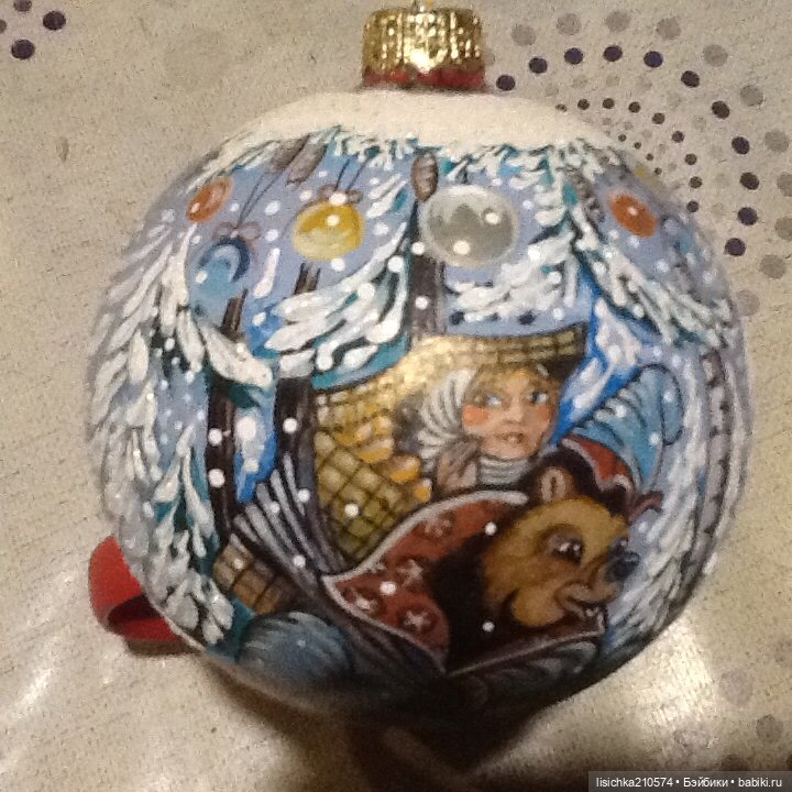 Лучше поздно, чем никогда... Новогодние, ёлочные шары