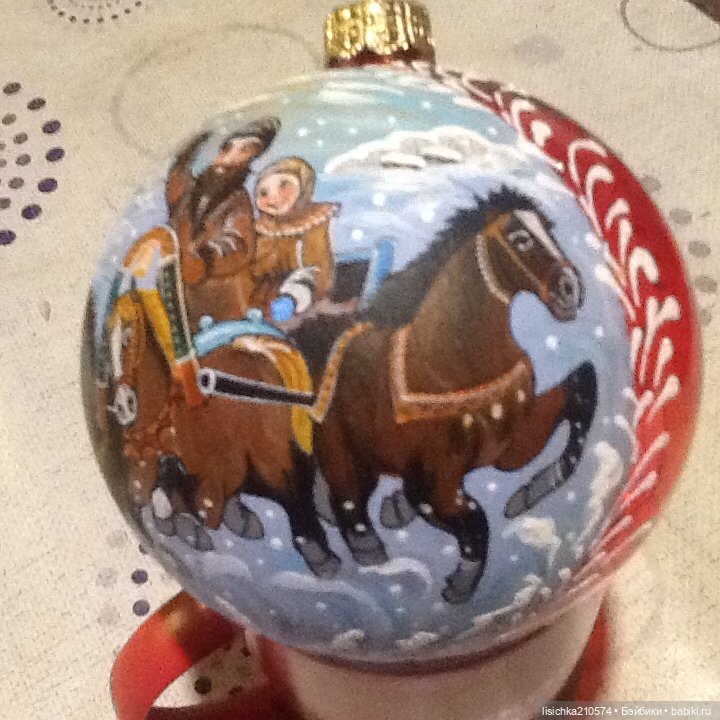 Лучше поздно, чем никогда... Новогодние, ёлочные шары