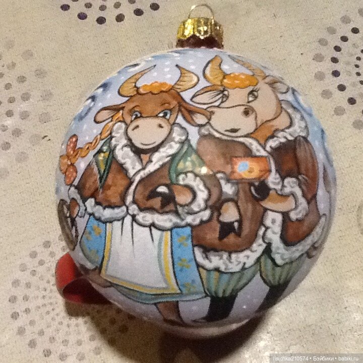 Лучше поздно, чем никогда... Новогодние, ёлочные шары