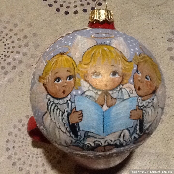 Лучше поздно, чем никогда... Новогодние, ёлочные шары