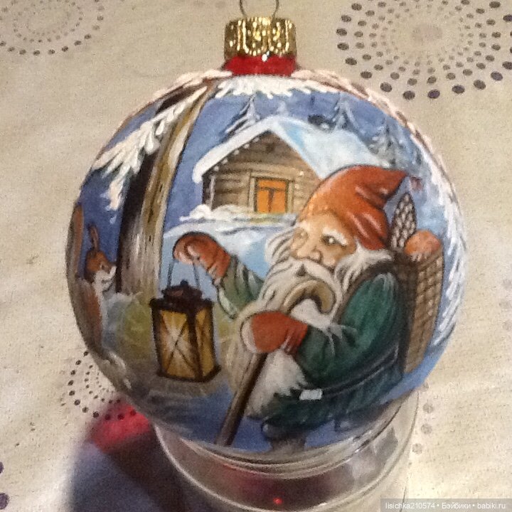 Лучше поздно, чем никогда... Новогодние, ёлочные шары