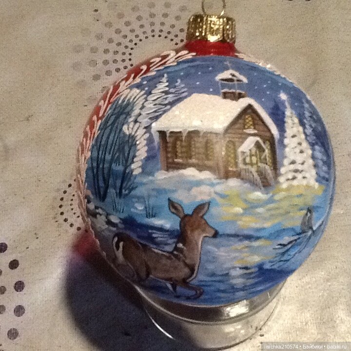 Лучше поздно, чем никогда... Новогодние, ёлочные шары