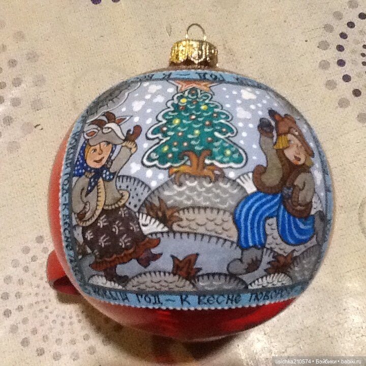 Лучше поздно, чем никогда... Новогодние, ёлочные шары