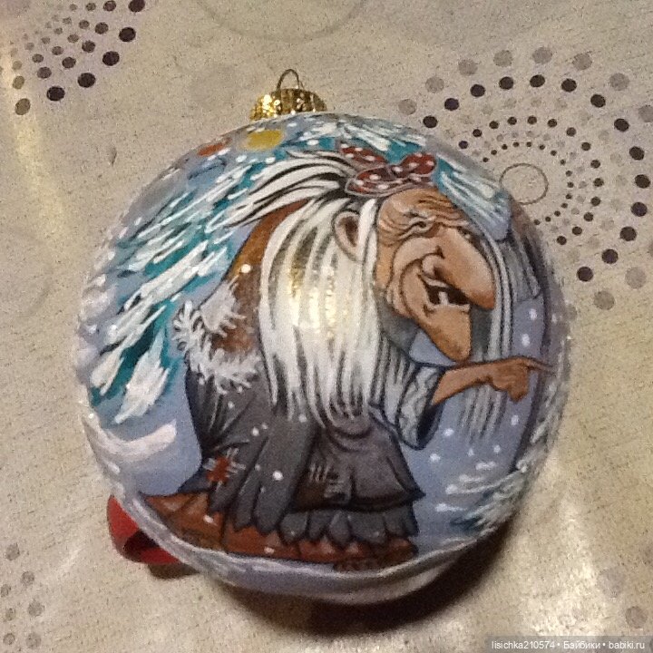 Лучше поздно, чем никогда... Новогодние, ёлочные шары