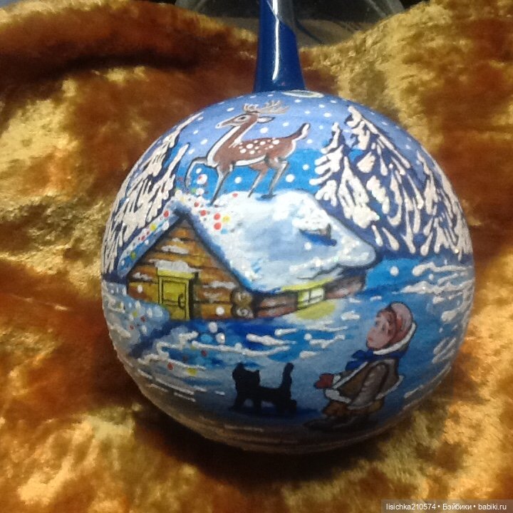 Лучше поздно, чем никогда... Новогодние, ёлочные шары