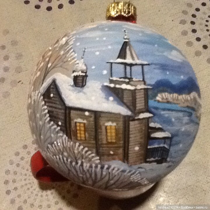 Лучше поздно, чем никогда... Новогодние, ёлочные шары