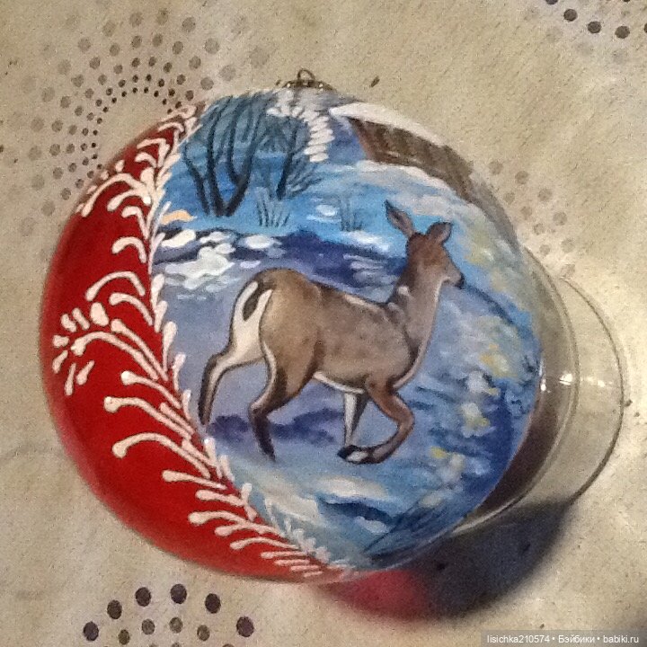 Лучше поздно, чем никогда... Новогодние, ёлочные шары