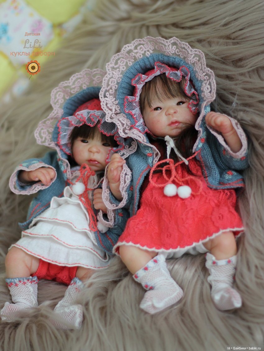 Двойняшки Лилилу — Молды и прототипы Реборн (Reborn): новинки