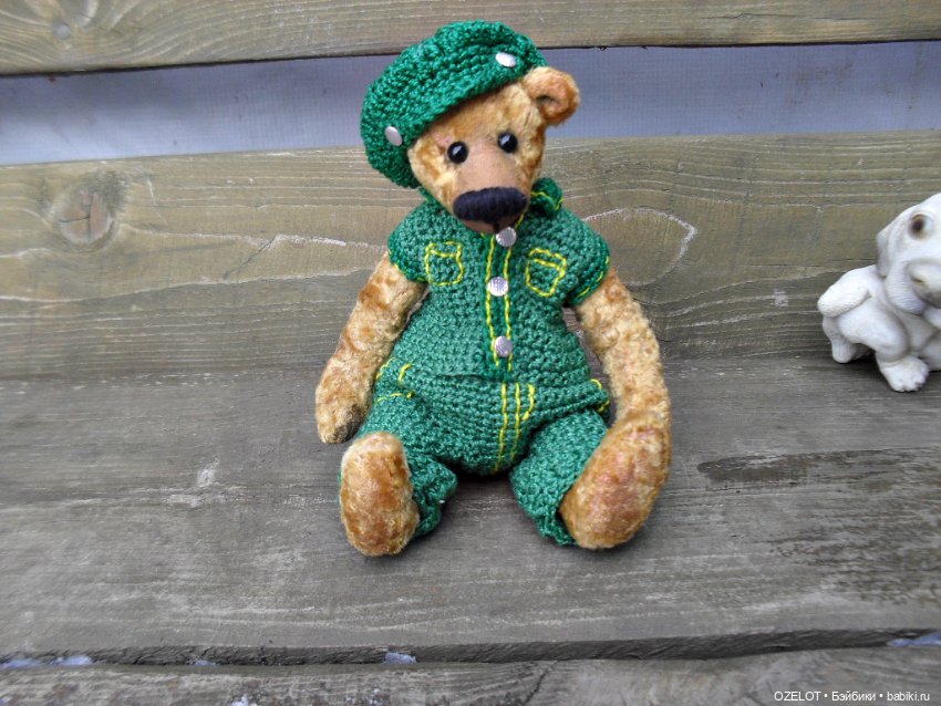 Фидель — Авторские мишки Тедди и друзья: фото (фото 4)