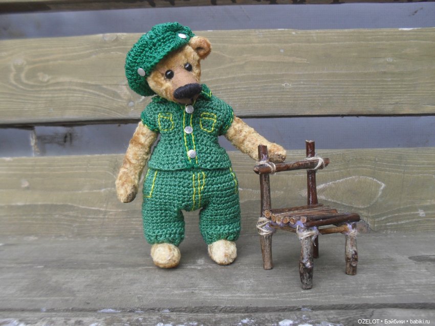 Фидель — Авторские мишки Тедди и друзья: фото