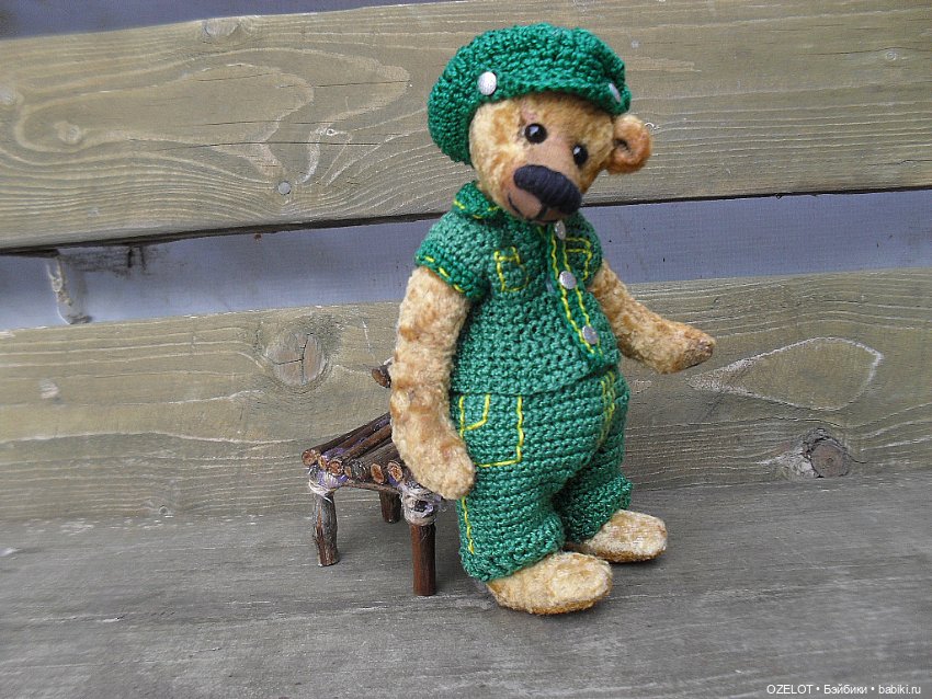 Фидель — Авторские мишки Тедди и друзья: фото (фото 2)