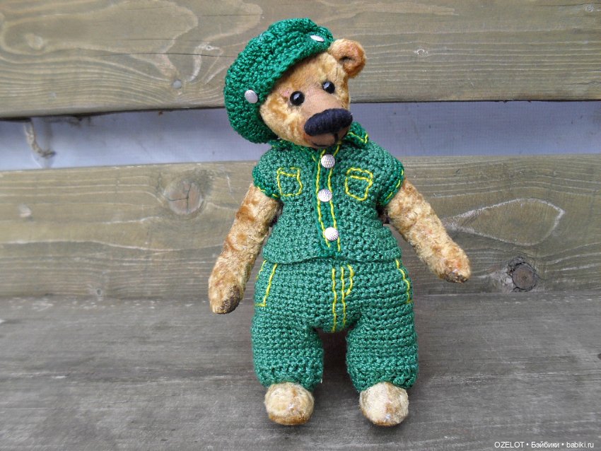 Фидель — Авторские мишки Тедди и друзья: фото (фото 3)