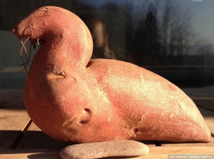 Куклы и игрушки из картошки
