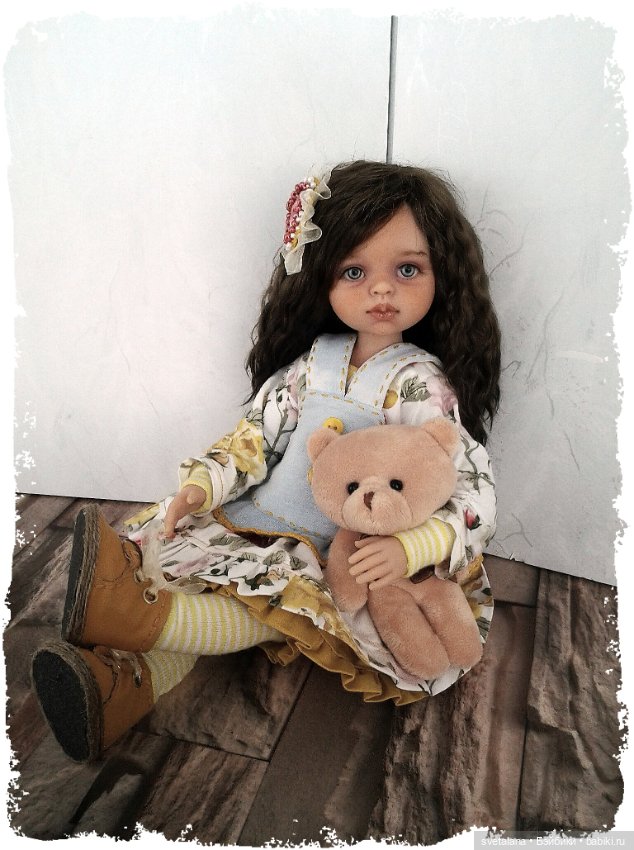 Златушка и Ладушка.ООАК кукол Паола Рейна