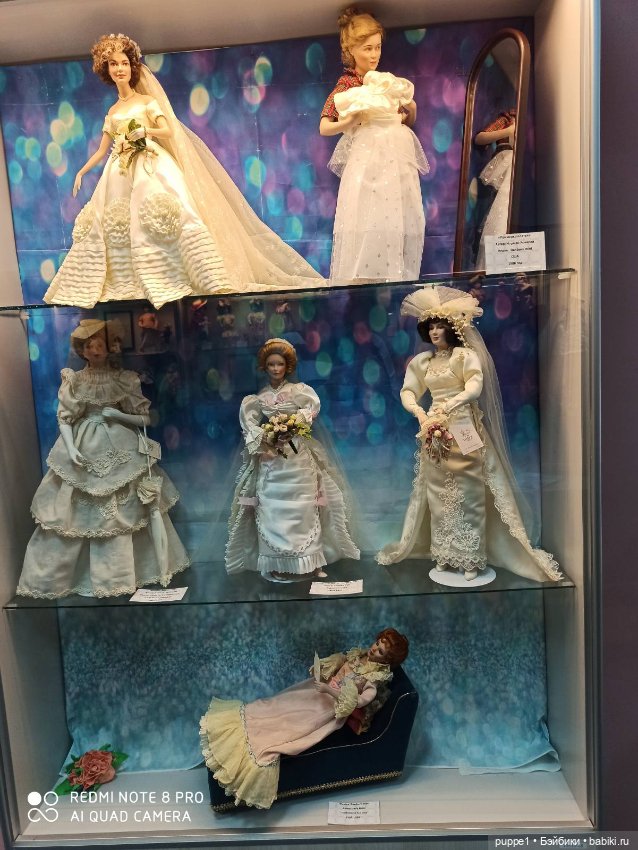 Выставка кукол и женских аксессуаров "Красота ушедших лет". Беларусь, г. Рогачев (фото 6)