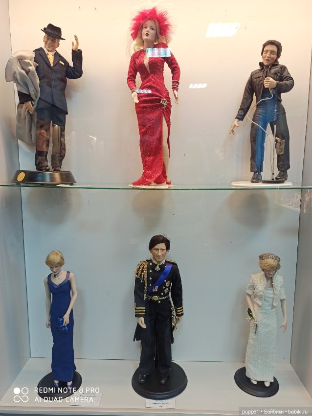 Выставка кукол и женских аксессуаров "Красота ушедших лет". Беларусь, г. Рогачев (фото 4)