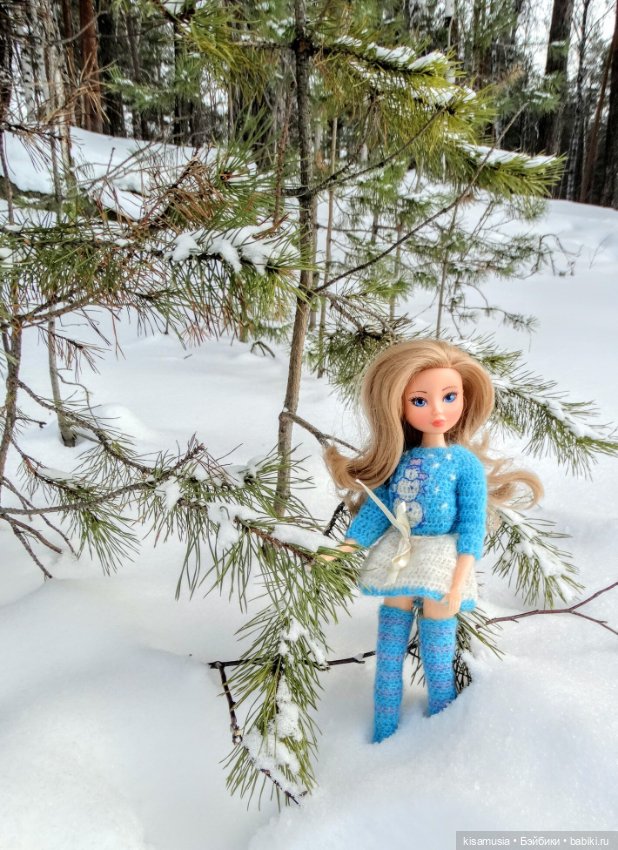 Зимняя прогулка стильных девчонок