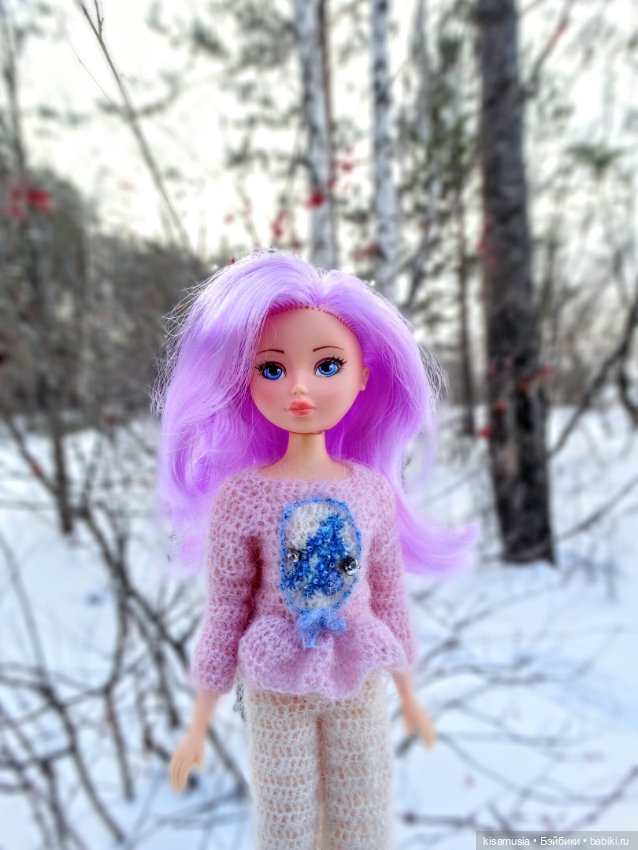 Зимняя прогулка стильных девчонок