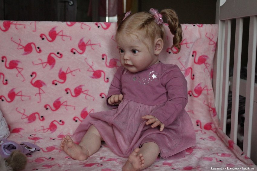 Кукла реборн Галочка, молд Sue - Sue. Художник Ekaterina Abbyasova babies (фото 7)