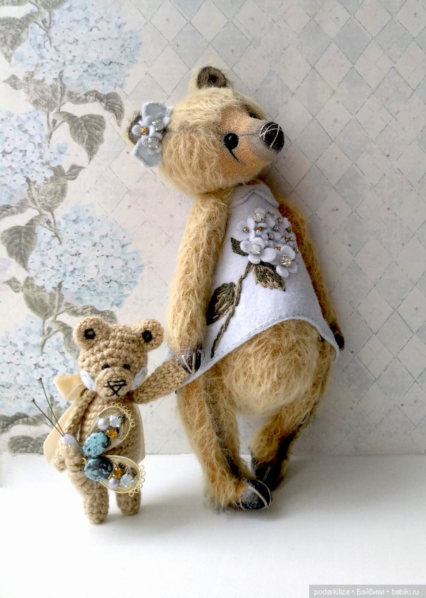 Мишка Ивонн — Авторские мишки Тедди и друзья: фото (фото 2)