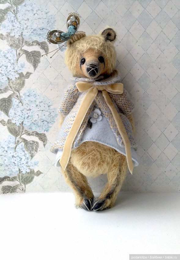 Мишка Ивонн — Авторские мишки Тедди и друзья: фото (фото 3)