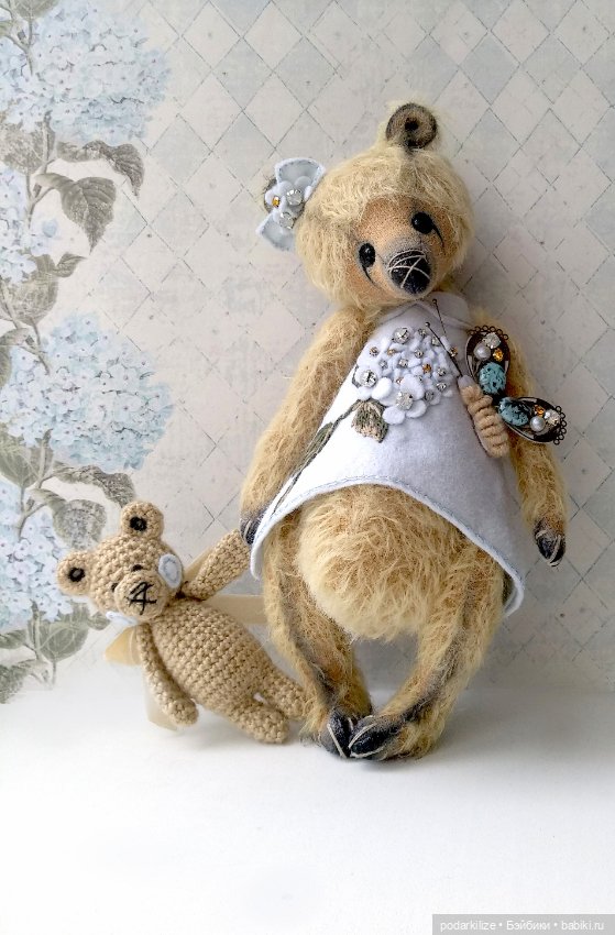 Мишка Ивонн — Авторские мишки Тедди и друзья: фото (фото 4)