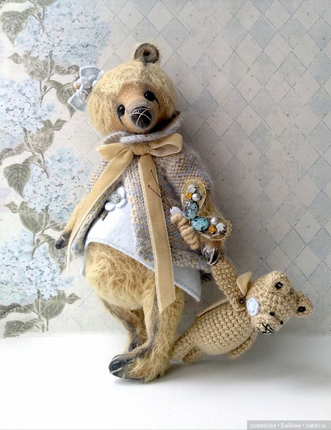 Мишка Ивонн — Авторские мишки Тедди и друзья: фото