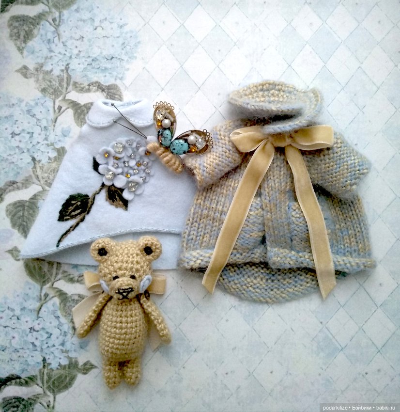 Мишка Ивонн — Авторские мишки Тедди и друзья: фото (фото 6)