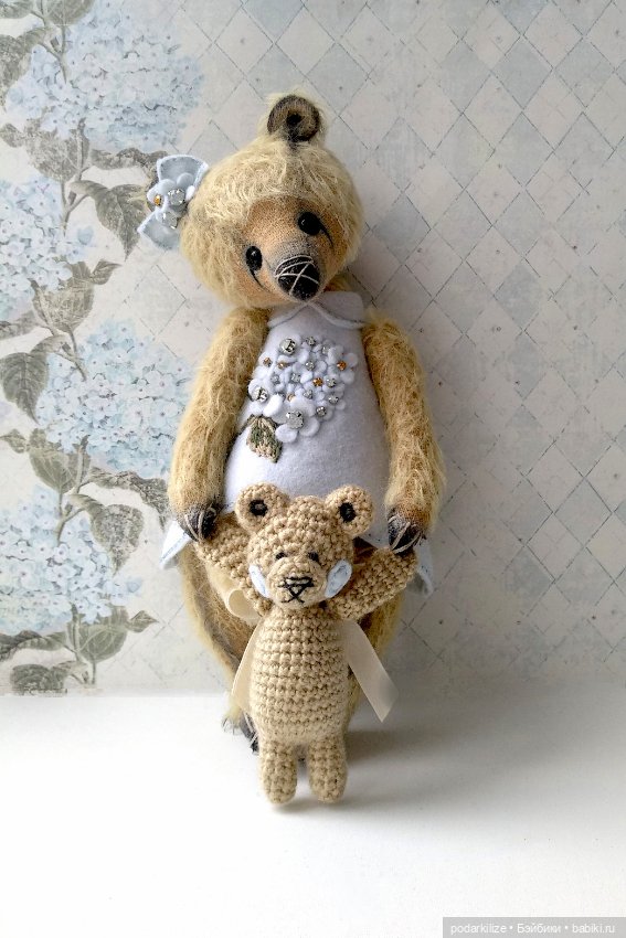 Мишка Ивонн — Авторские мишки Тедди и друзья: фото (фото 5)