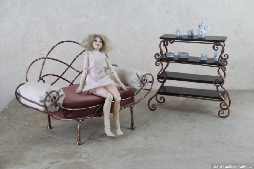 Кованый гарнитур — Мебель для кукол и домиков: фото (фото 2)