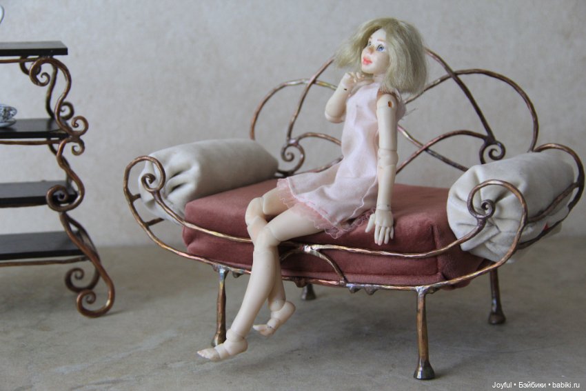 Кованый гарнитур — Мебель для кукол и домиков: фото (фото 3)