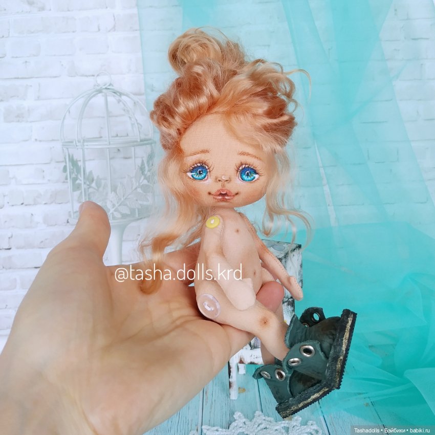 Рождение текстильной малышки (фото 6)