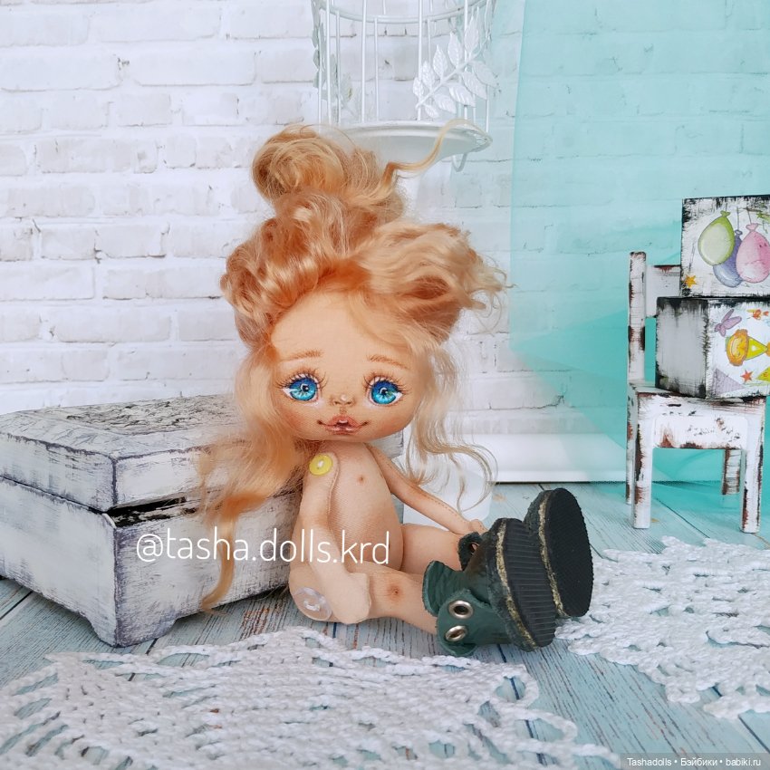 Рождение текстильной малышки (фото 7)