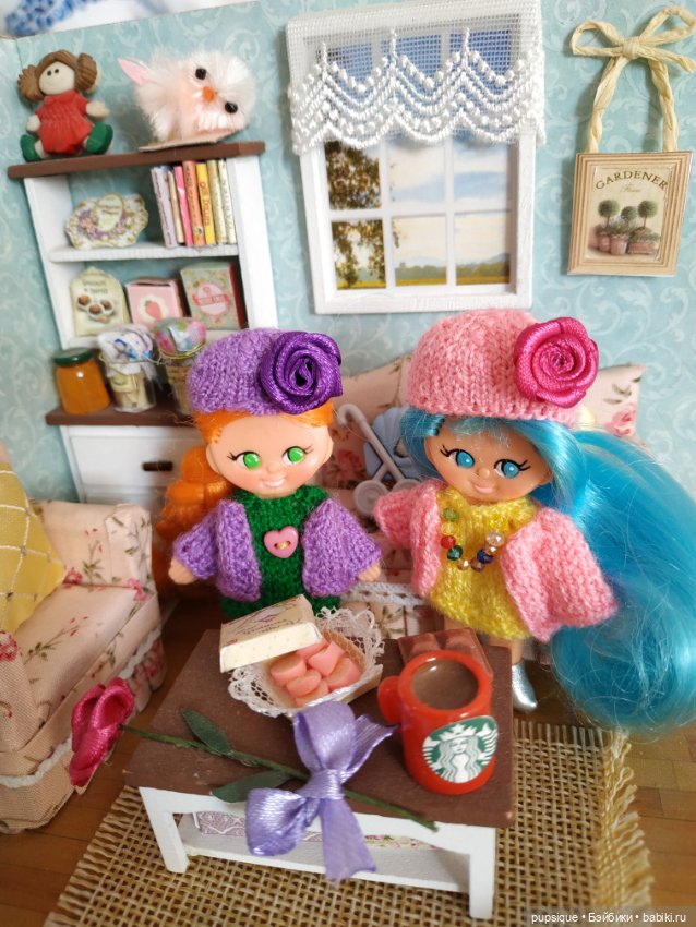 Мои плоские куклы Флетси 6 см