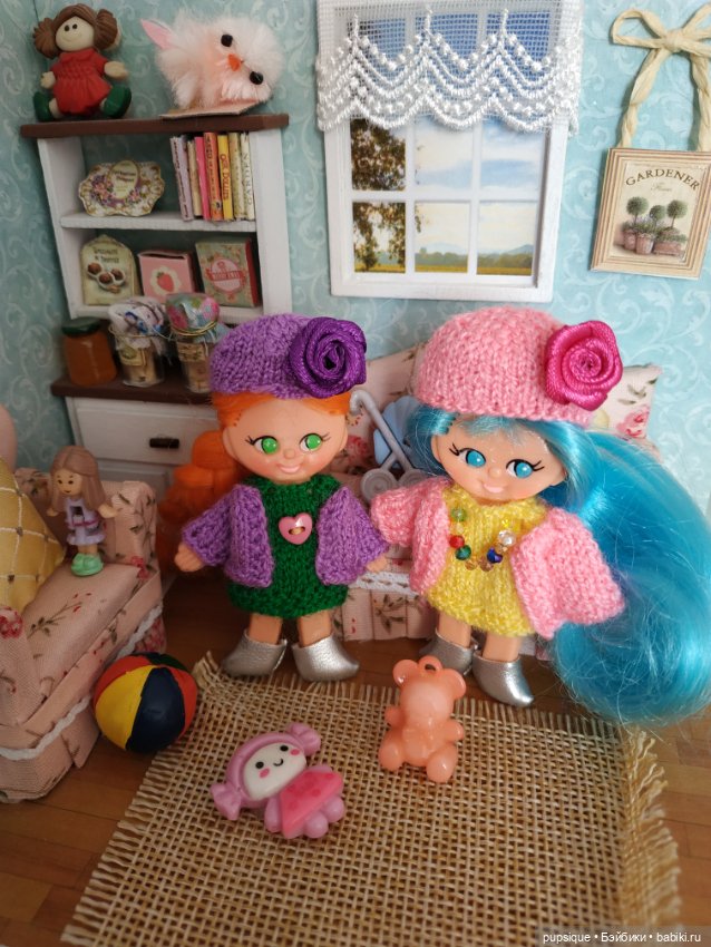 Мои плоские куклы Флетси 6 см (фото 3)