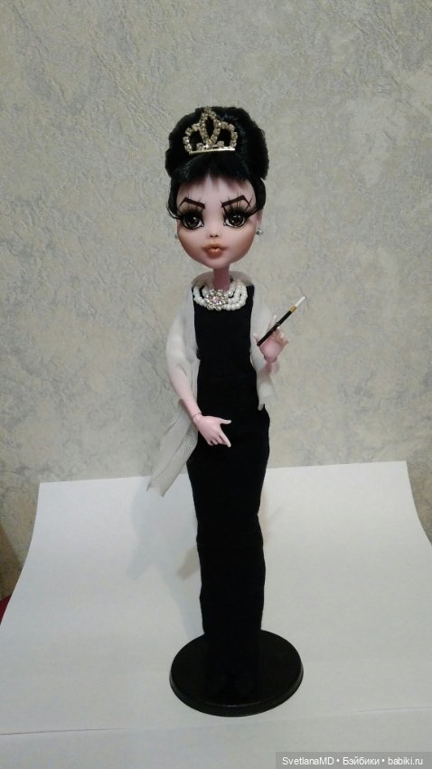 ООАК Одри Хэпберн — ООАК Monster High и Ever After High: репейнт