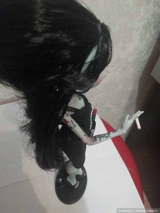 ООАК Эми Уайнхаус — ООАК Monster High и Ever After High: репейнт (фото 3)